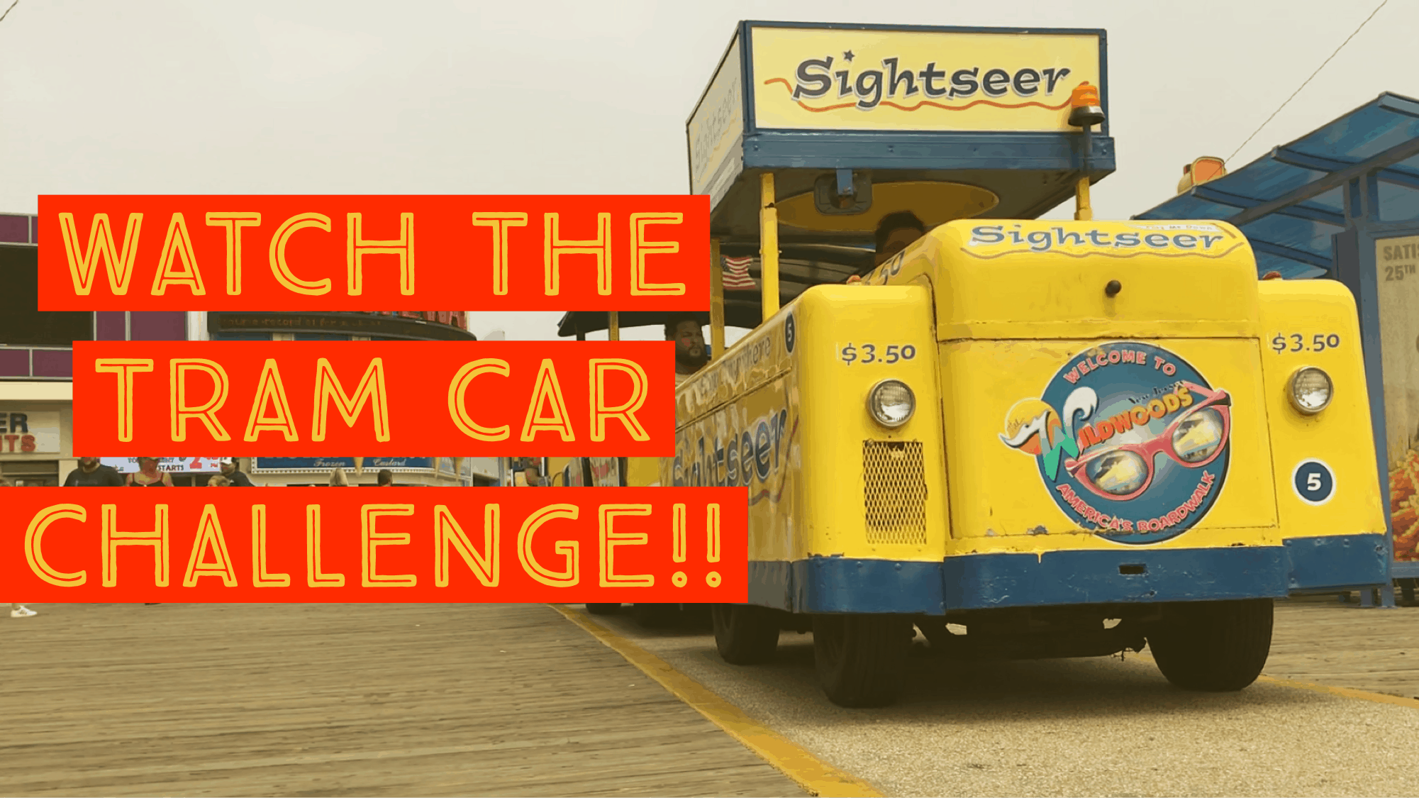 Watch The Tram Car Please Challenge!