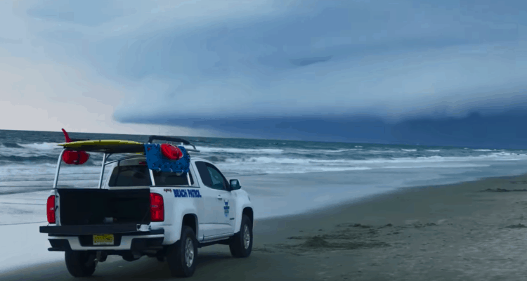 Wildwood Beach Storm Evacuation