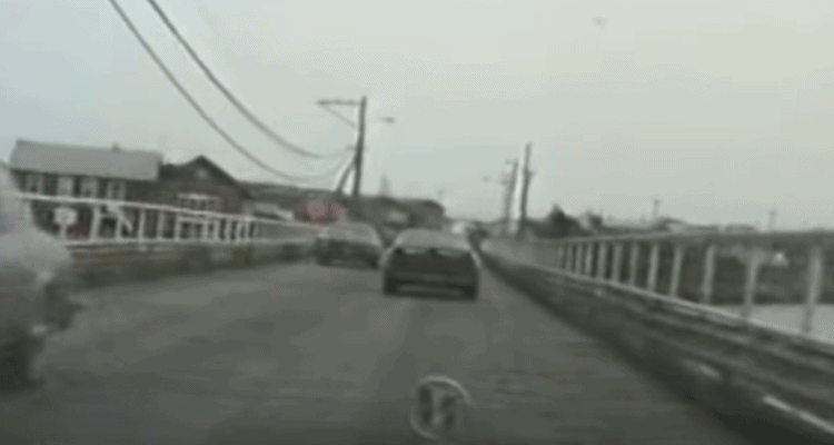 Entering North Wildwood On The Old Wooden Bridge