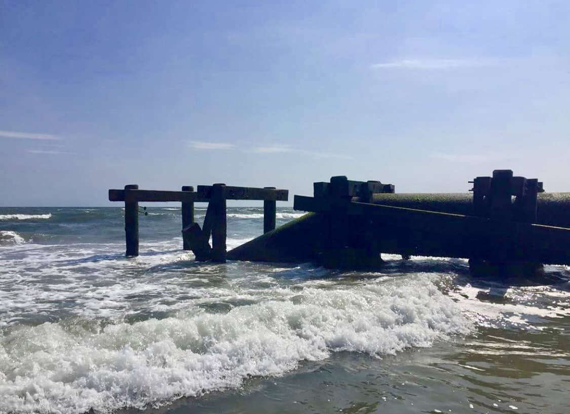 Outfall Pipe Collapse In North Wildwood