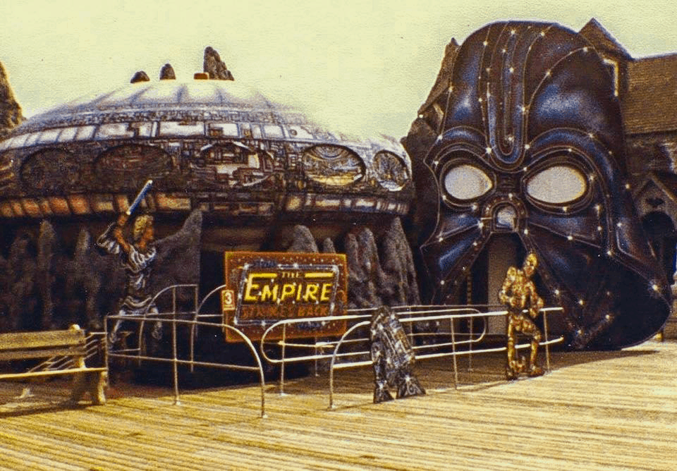 Do You Remember The Morey's Piers "Star Wars" Ride?