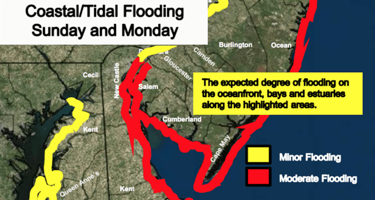 Flooding Expected Sunday Into Monday