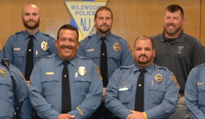 Wildwood Police Taking Part In No Shave November