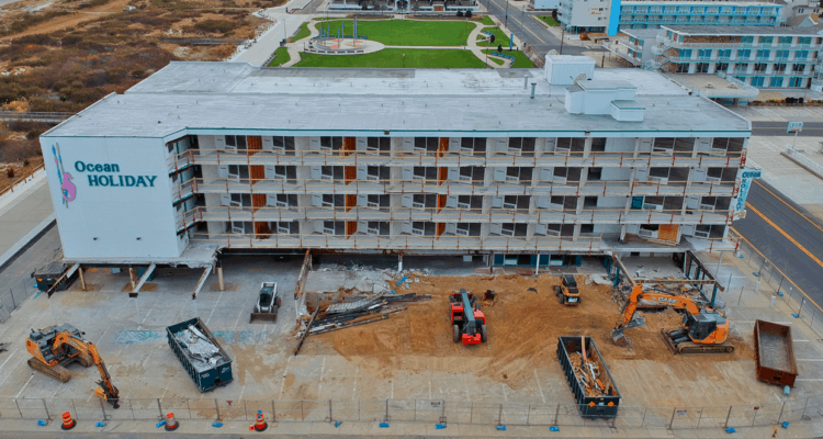 New Wildwood Crest Motel Construction Update