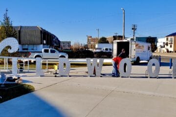 NEW Wildwood Sign Bike Rack