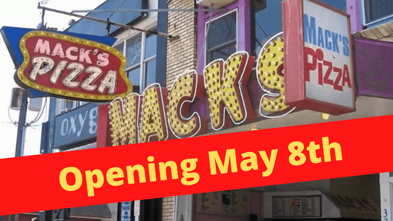Mack's Pizza Announce Opening Day 2020