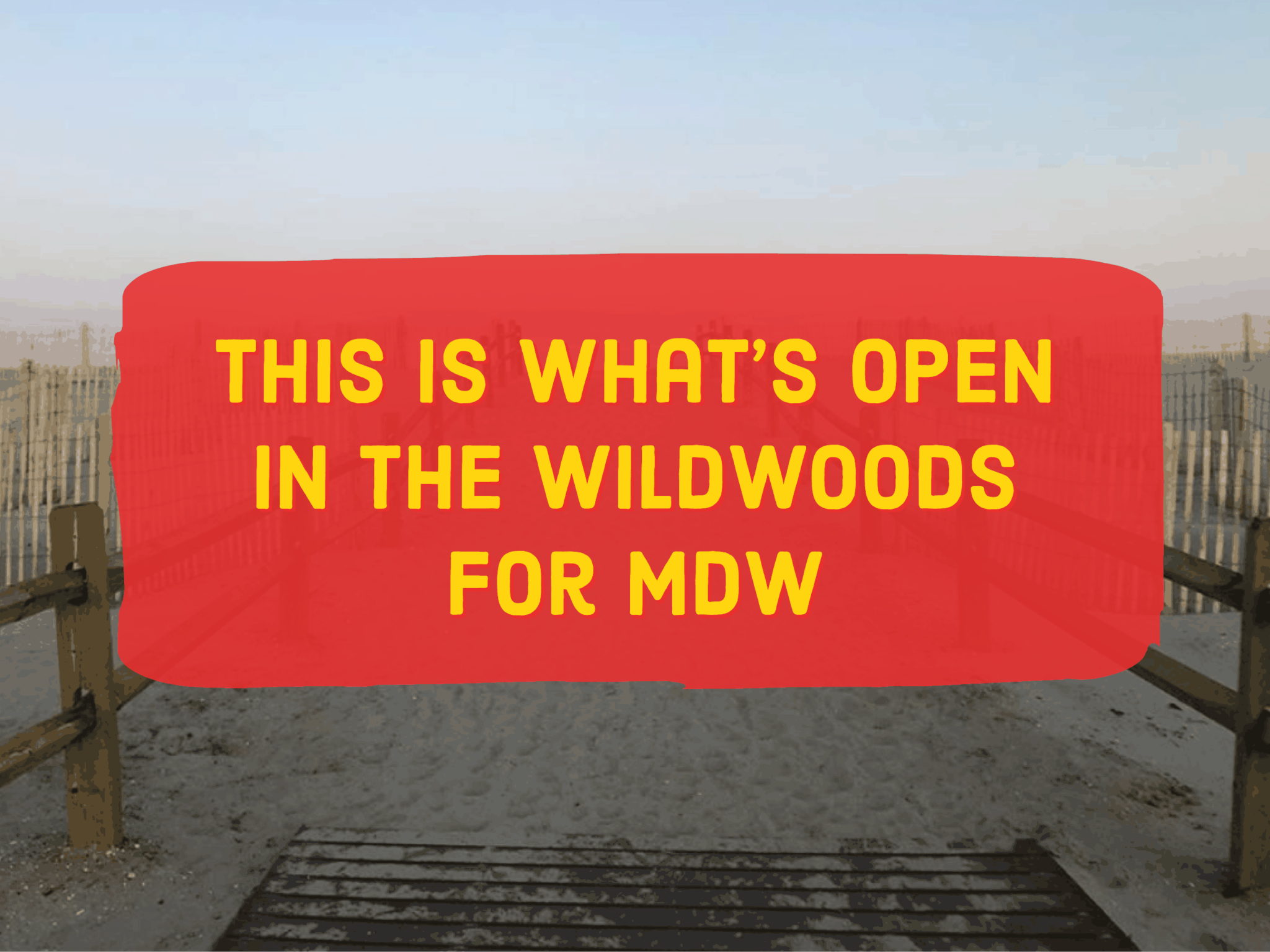 What’s Open In The Wildwoods For Memorial Day Weekend Wildwood Video