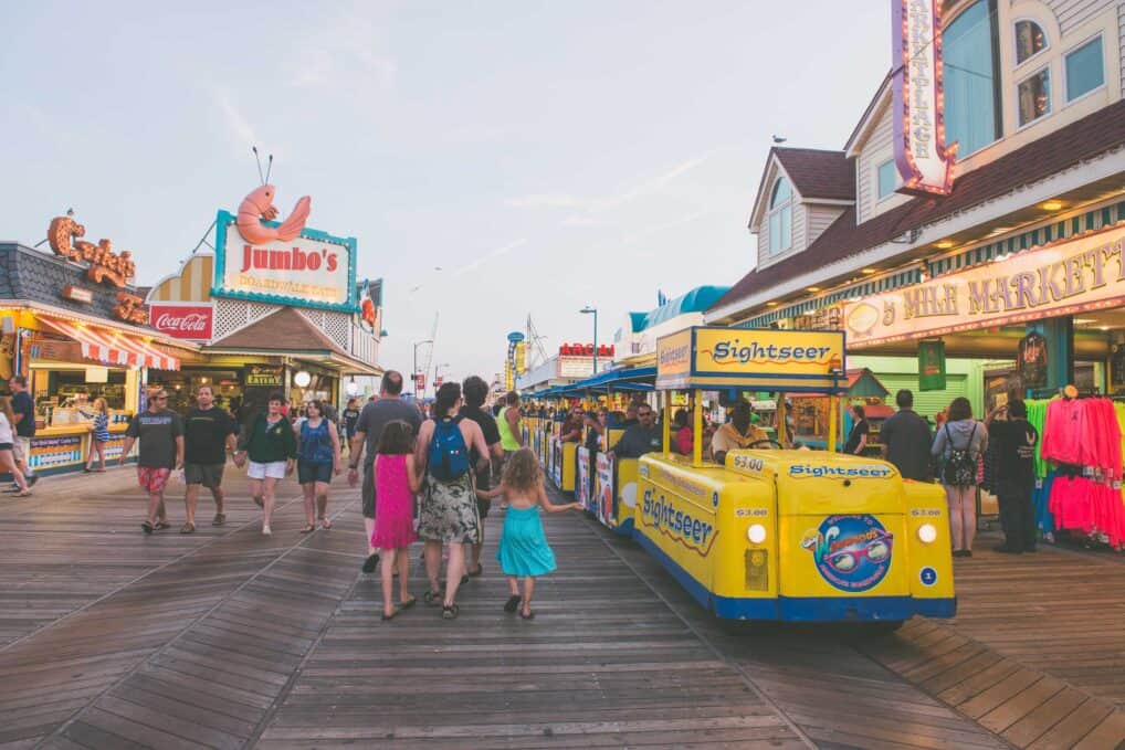 Wildwood Boardwalk Prepares For MDW Wildwood Video Archive