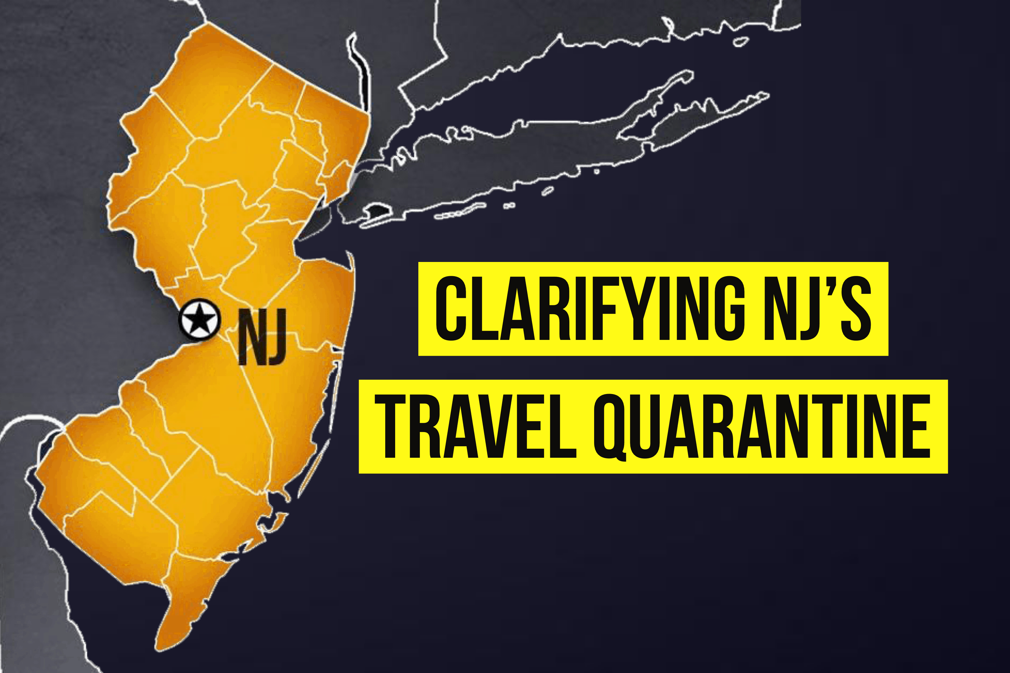 Clarifying NY NJ and CT Travel Quarantine