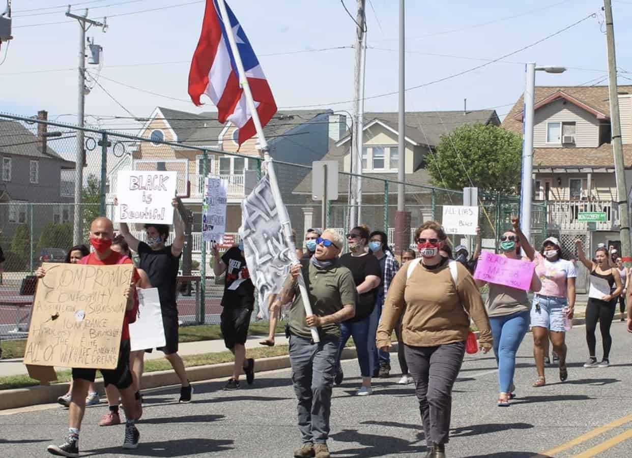 Wildwood Protest Goes Peacefully