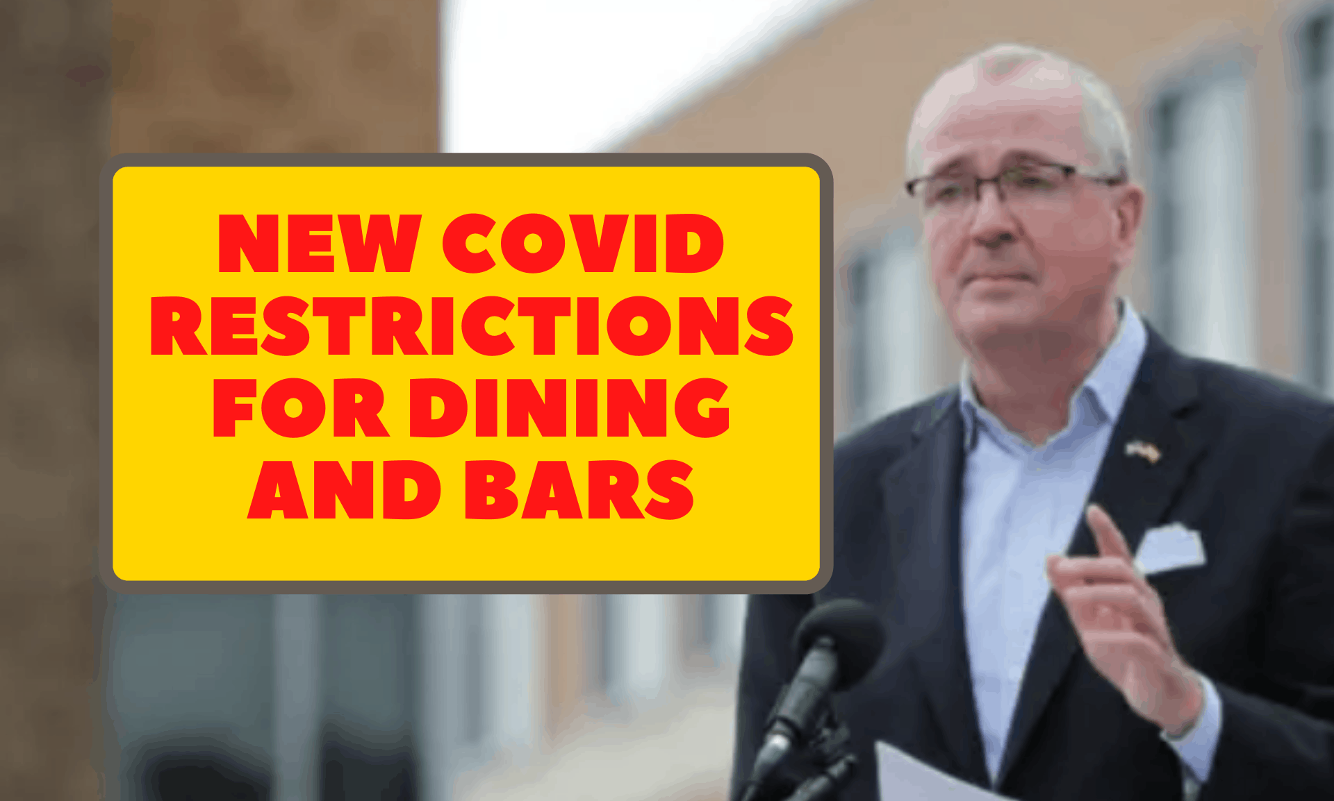 Gov. Murphy Introduces New Covid Restrictions For Dining And Bars