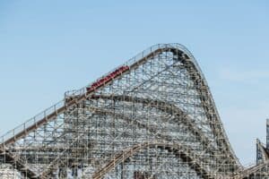 Great White Coaster Is Under Construction