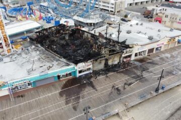 Aftermath Photos from Ocean City Boardwalk Fire