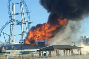 4-Alarm Fire At Ocean City’s Playland Amusement Park