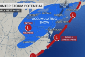 Snow And A Nor’easter? What Could NJ Expect