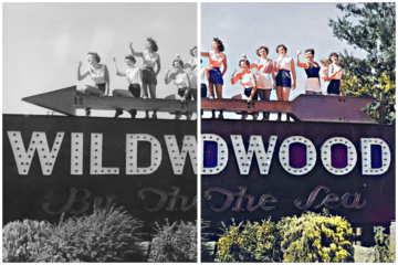Colorized Historical Wildwood Photos - Part 1