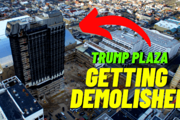 Trump Plaza Pre-Demolition Drone Tour