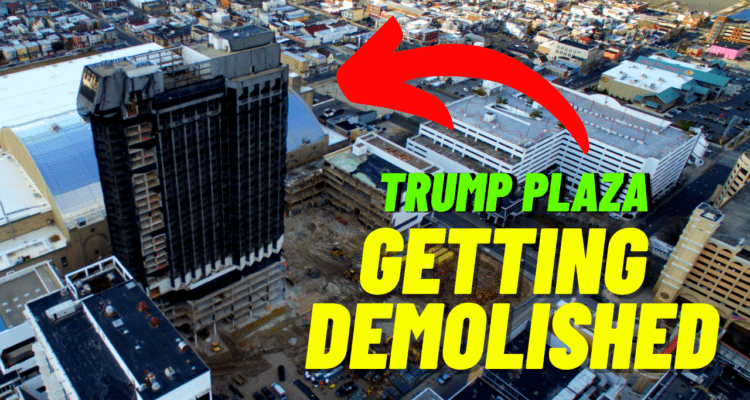 Trump Plaza Pre-Demolition Drone Tour