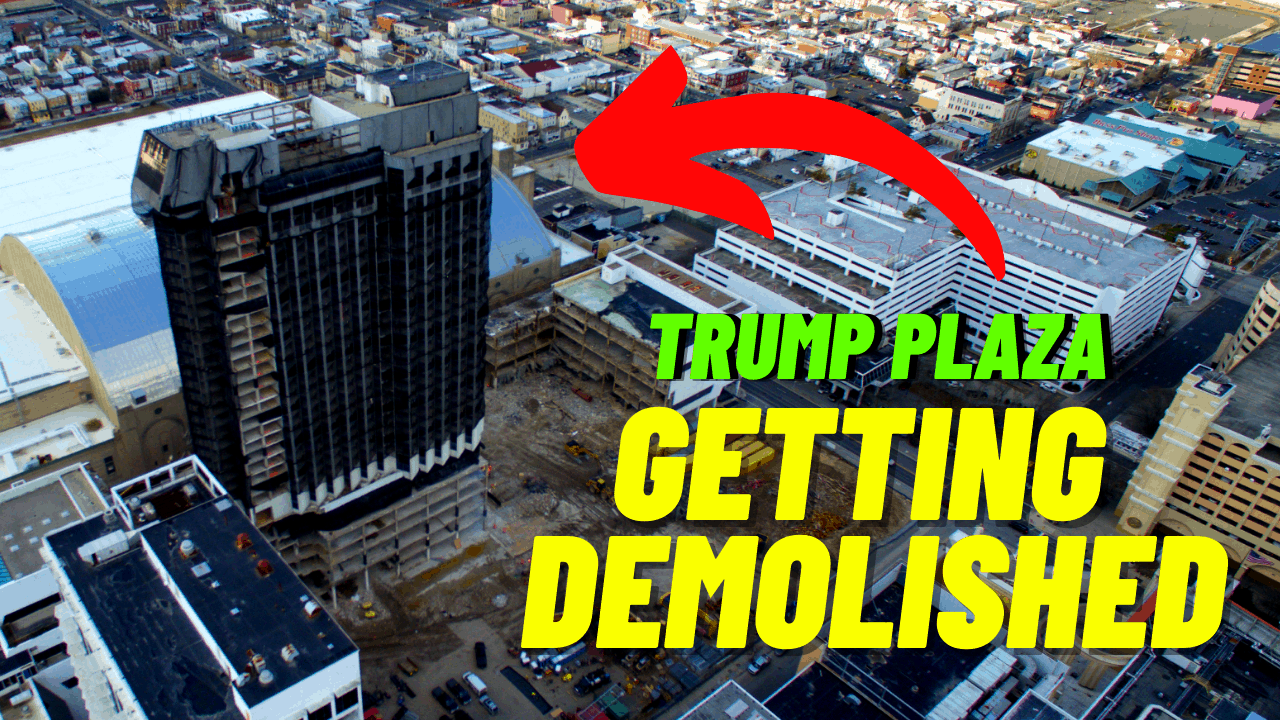 Trump Plaza Pre-Demolition Drone Tour