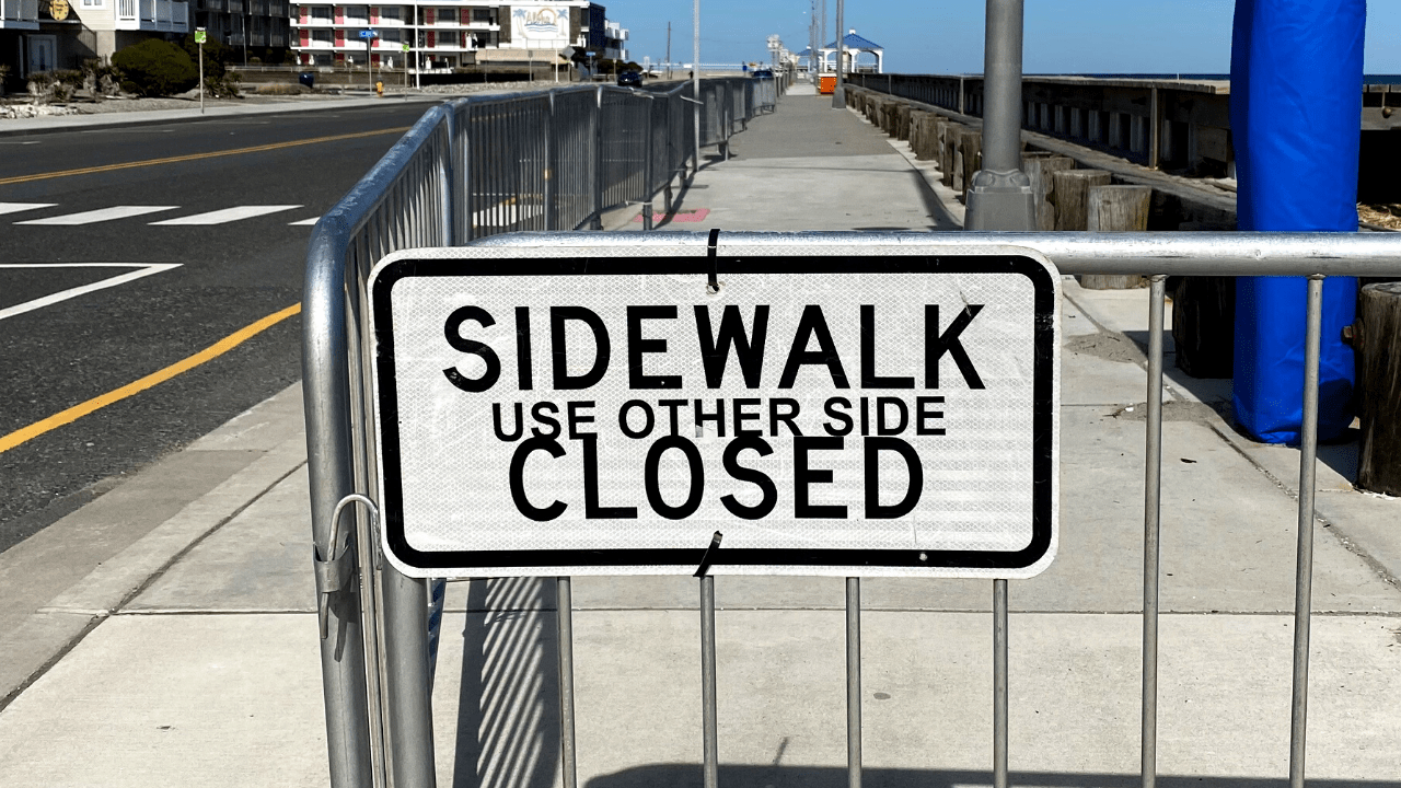 Why N. Wildwood’s Beach Sidewalks Are CLOSED