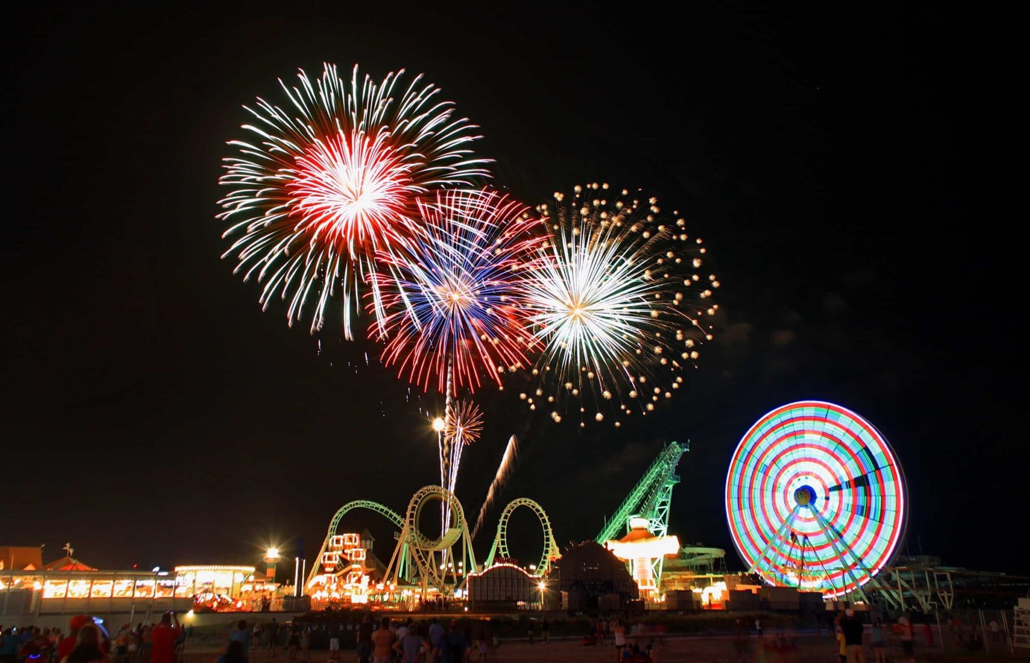 Wildwood Fireworks Are Back!! Wildwood Video Archive