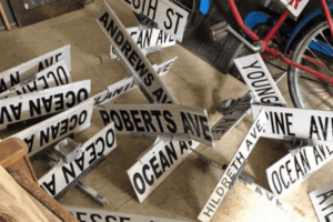 Old Wildwood Street Signs For Sale On Ebay