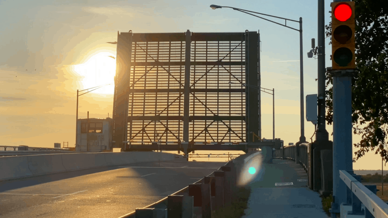 Watching The George Redding Bridge Open