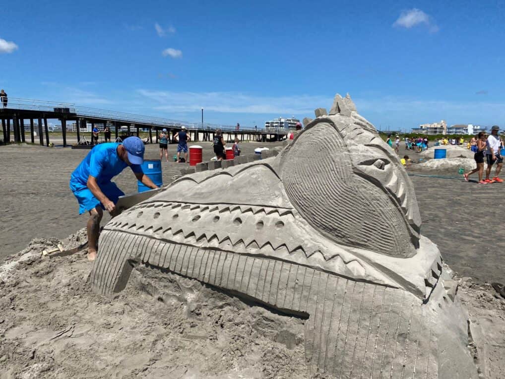 Wildwood Crest Sand Sculpting Festival Photos and Videos Wildwood