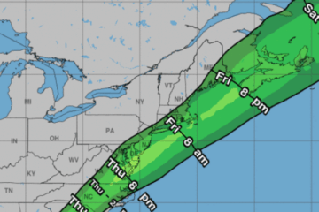 Tropical Storm Warning For Cape May County