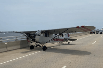 Banner Plane Makes Emergency Landing In Ocean City