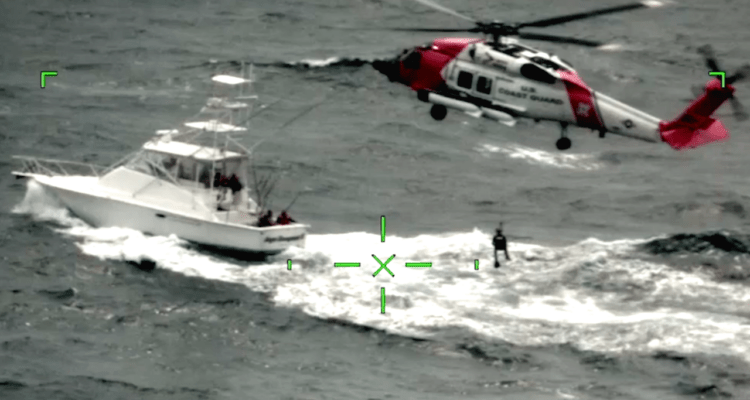Watch Coast Guard Rescue Off Cape May