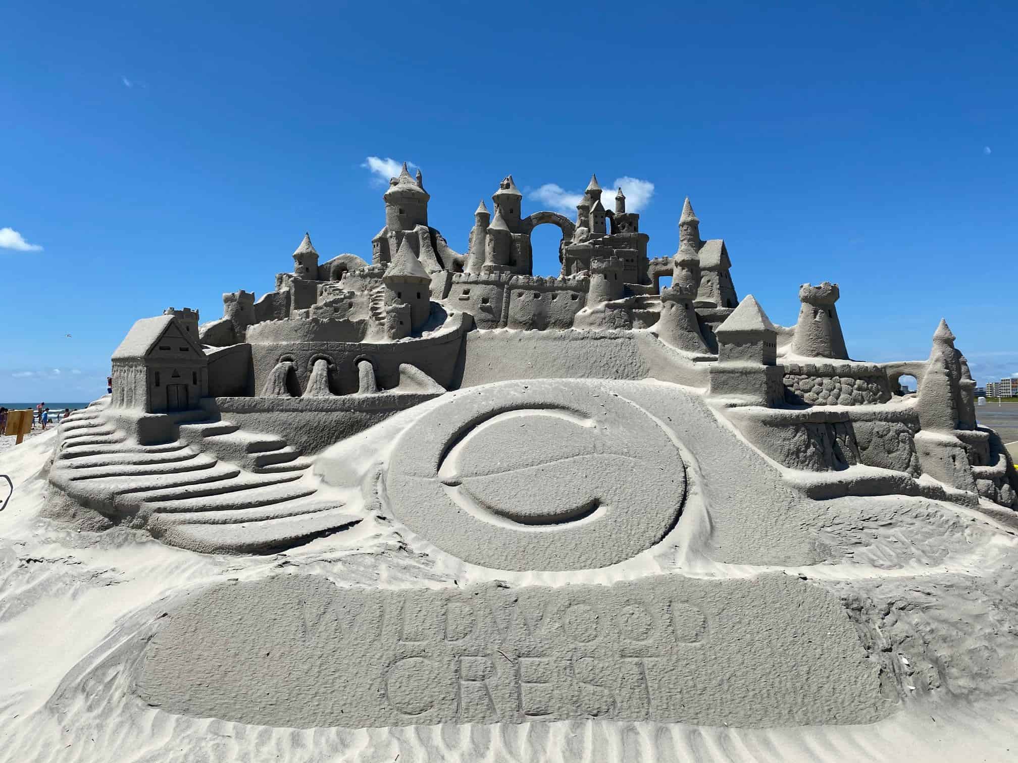 Wildwood Crest Sand Sculpting Festival Photos and Videos