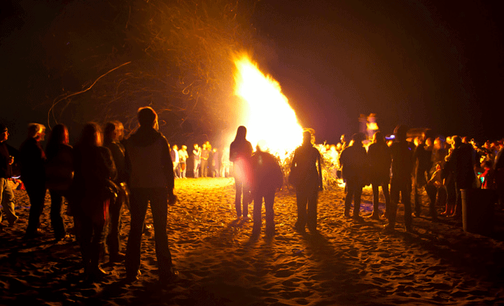 North Wildwood Bonfire on the Beach 2021