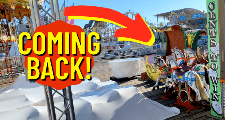 A Ride Is Coming Back to Morey's Pier!