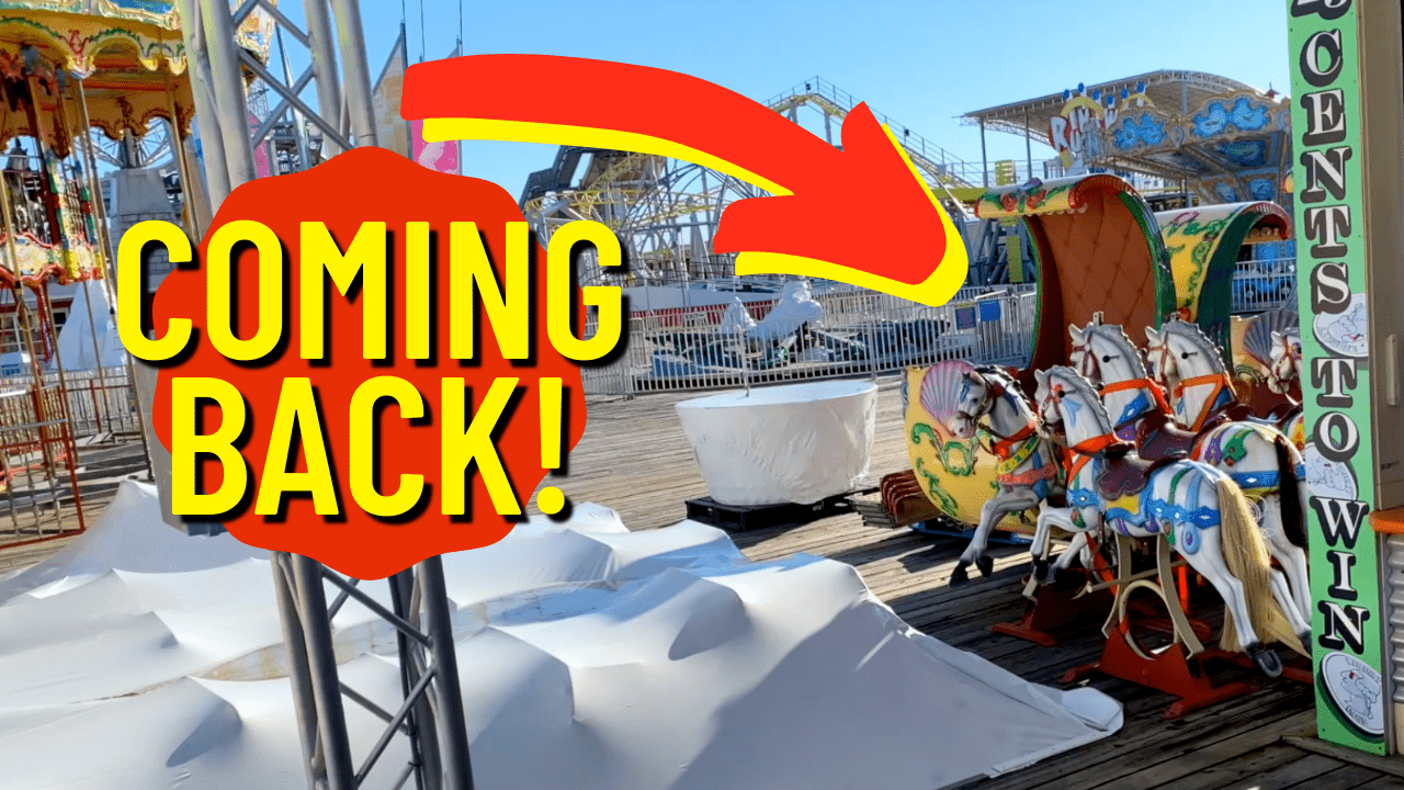 A Ride Is Coming Back to Morey's Pier!