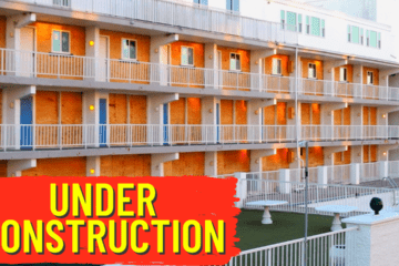 Admiral Motel Under Renovations - Wildwood Crest