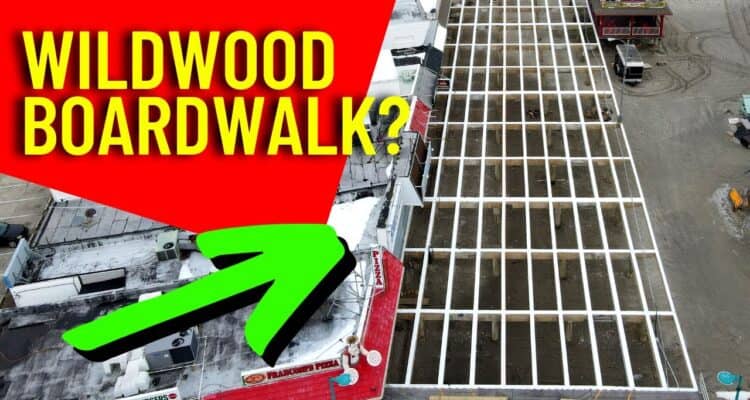 Wildwood Boardwalk Reconstruction Project - Update Jan 2022