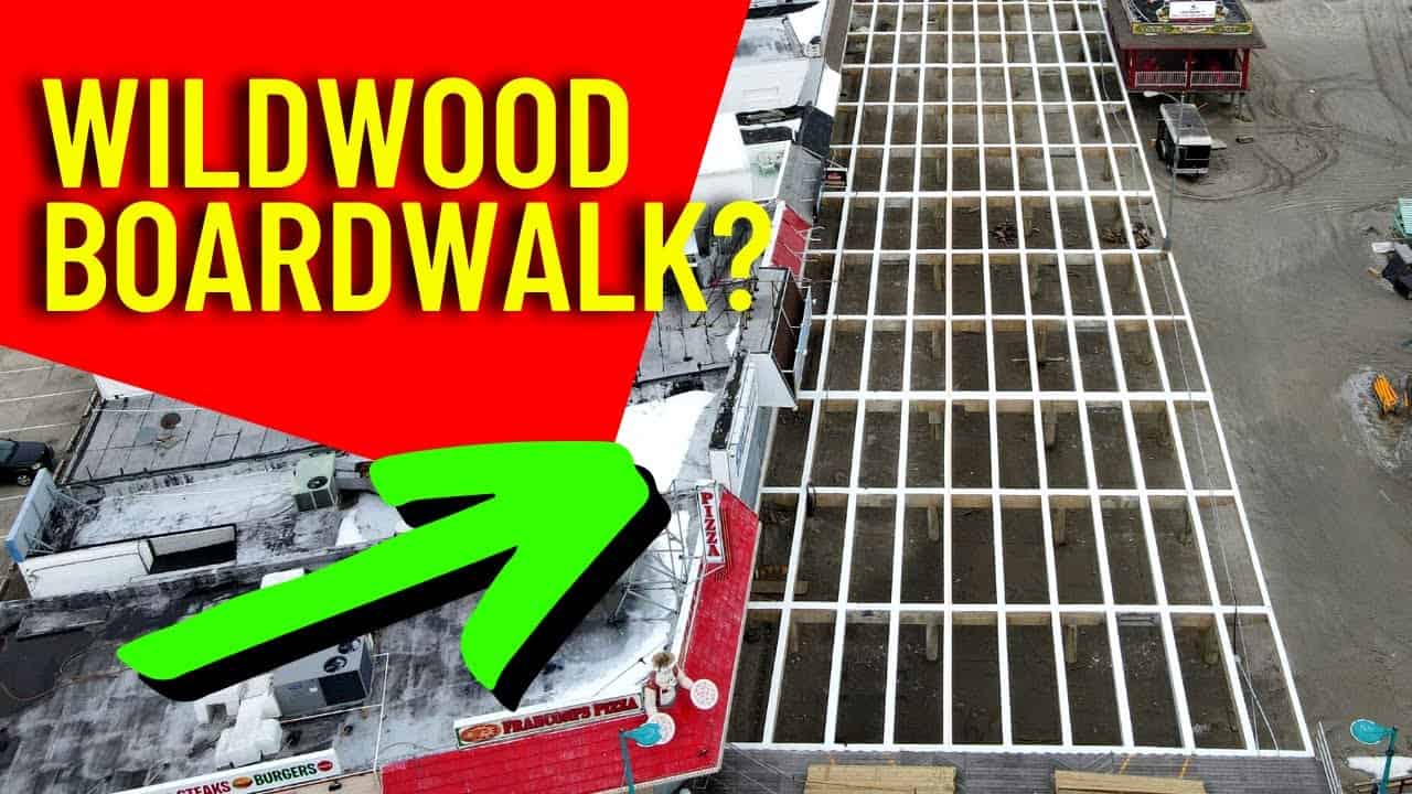 Wildwood Boardwalk Reconstruction Project - Update Jan 2022