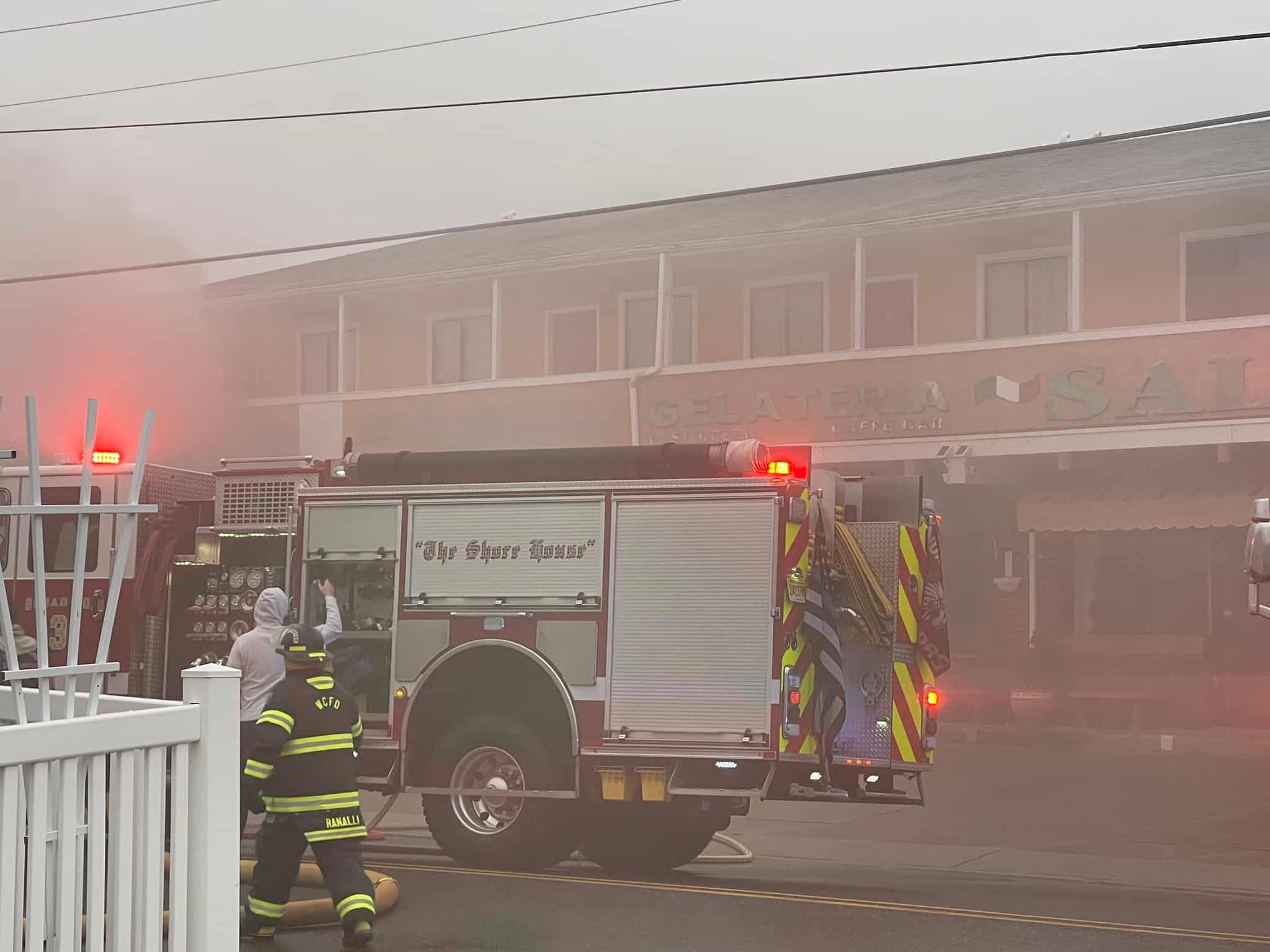 Crews Stop Fire In Sal’s Pizza Building Complex  