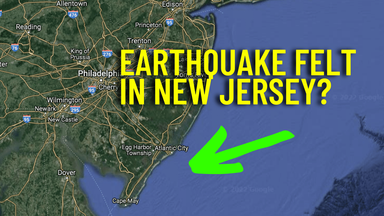 Earthquake Felt In New Jersey?