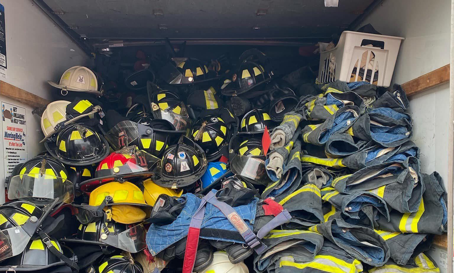 Cape May County Firefighters Donate Gear To Ukraine