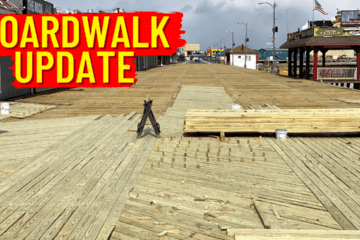 Wildwood Boardwalk Reconstruction Update - April 2022