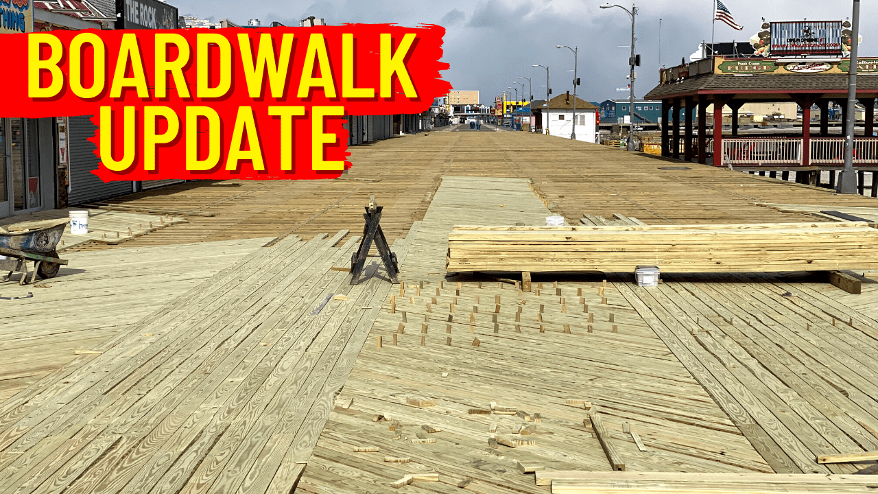 Wildwood Boardwalk Reconstruction Update - April 2022