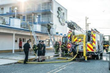 Fire In Wildwood Crest Motel Quickly Extinguished