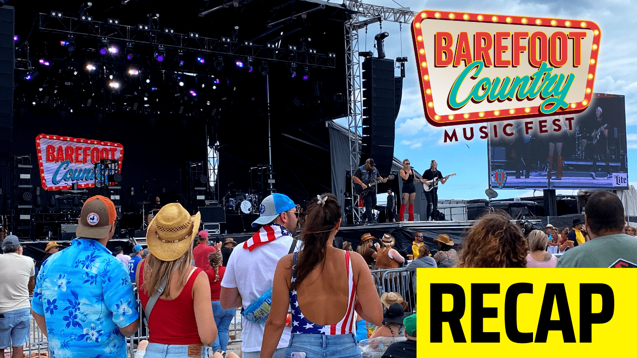 Barefoot Country Music Fest Wildwood 2022 Recap Wildwood Video Archive