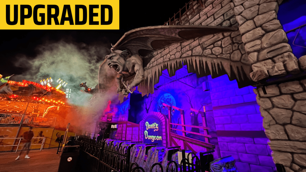 NEW Morey's Pier Dante's Dungeon Refurbishment 2022 Wildwood Video