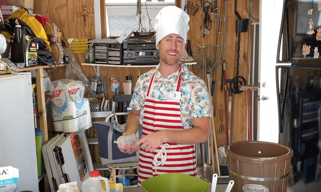 Making Pork Roll Ice Cream New Jersey Wildwood Video Archive