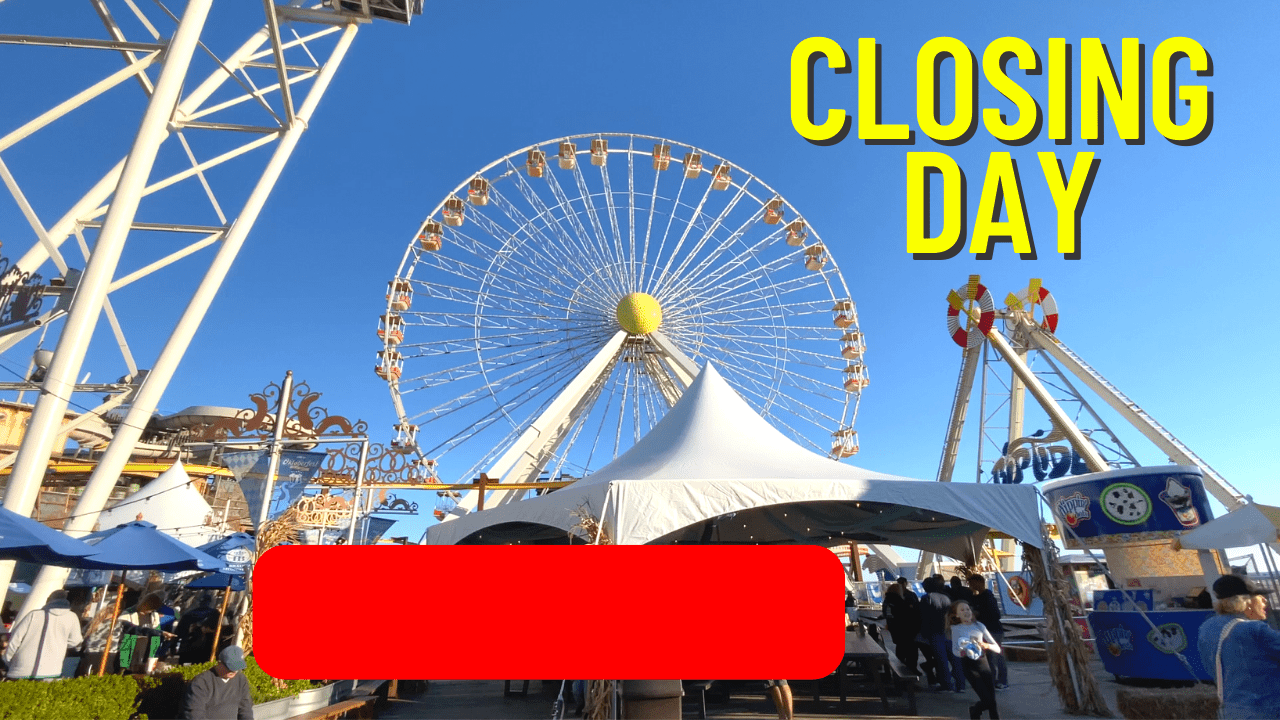 Morey's Piers Closing Day Recap 2022 - Wildwood Video Archive