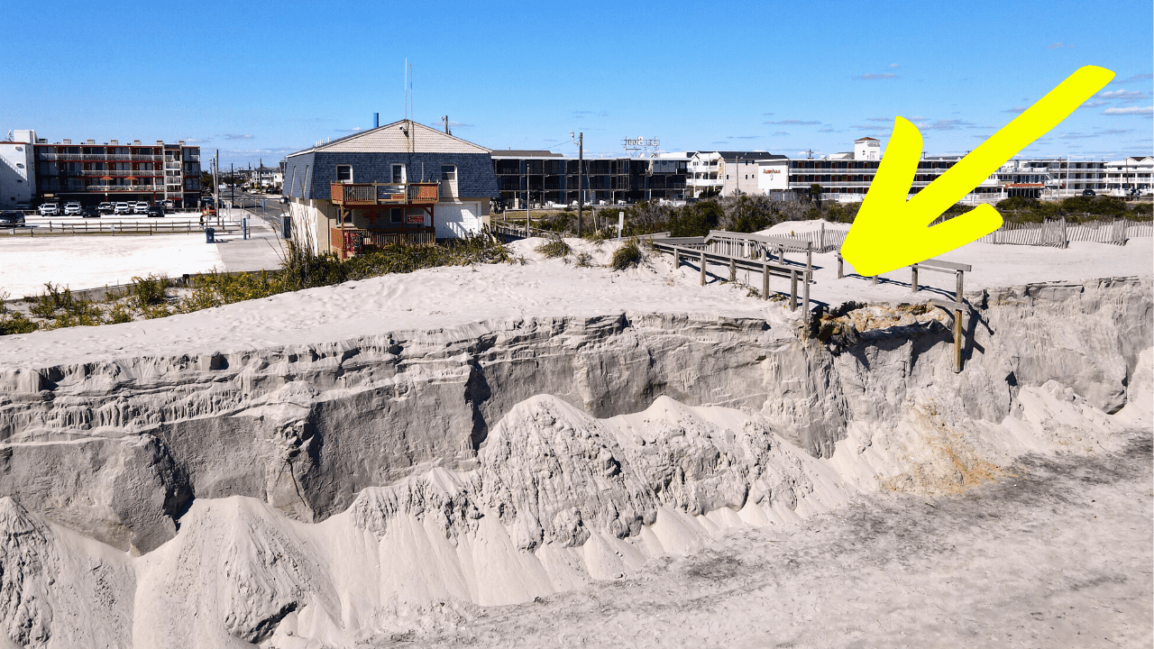 North Wildwood Beach Erosion Tour 2022
