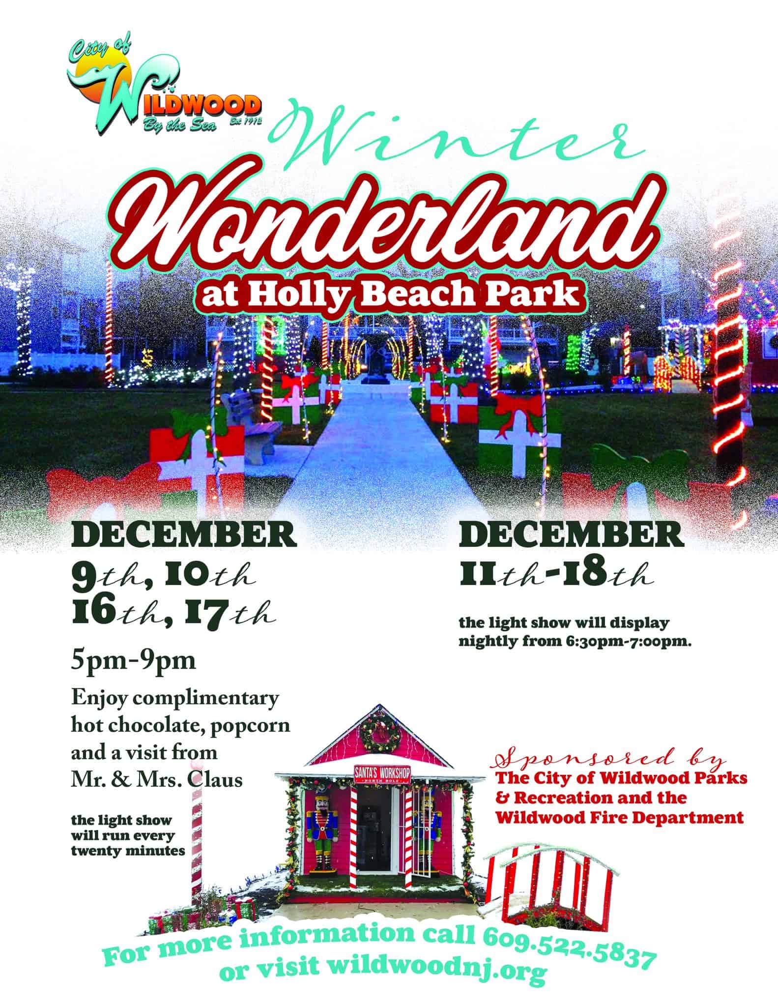 Visit Wildwood's Winter Wonderland 2022